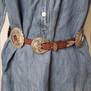 Silver Concho Belt!